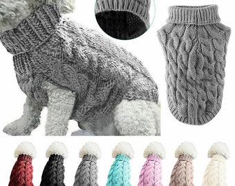 Luxury Pet Dog Cat Knitted Sweater