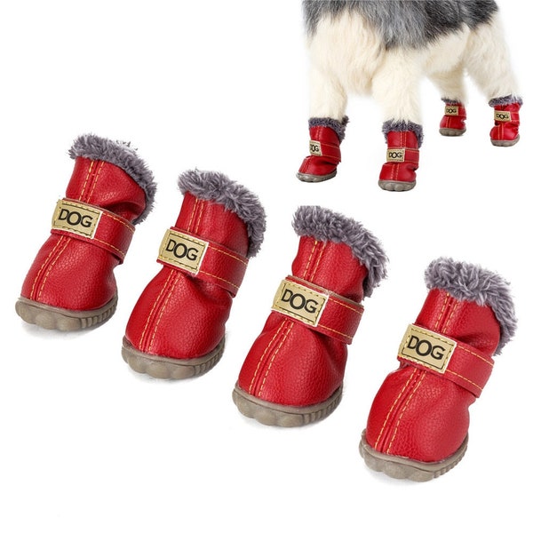 Dog Snowsuit With Boots Etsy
