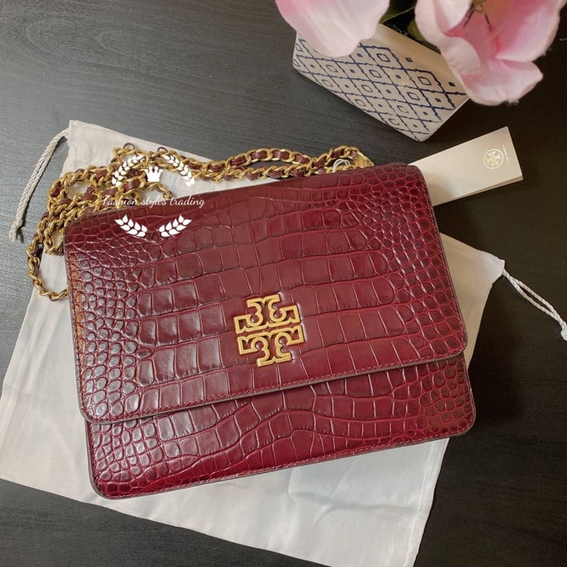 tory burch britten croc