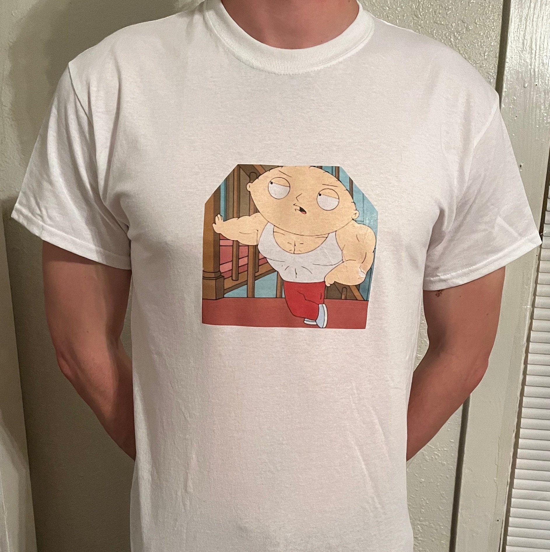 Stewie Ripped T-shirt From Stew-roids 