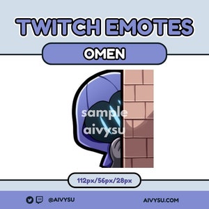 Valorant Omen Lurk Emote - Twitch/Discord