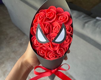DIY Spider-man Rose Bouquet (DIGITAL ONLY)