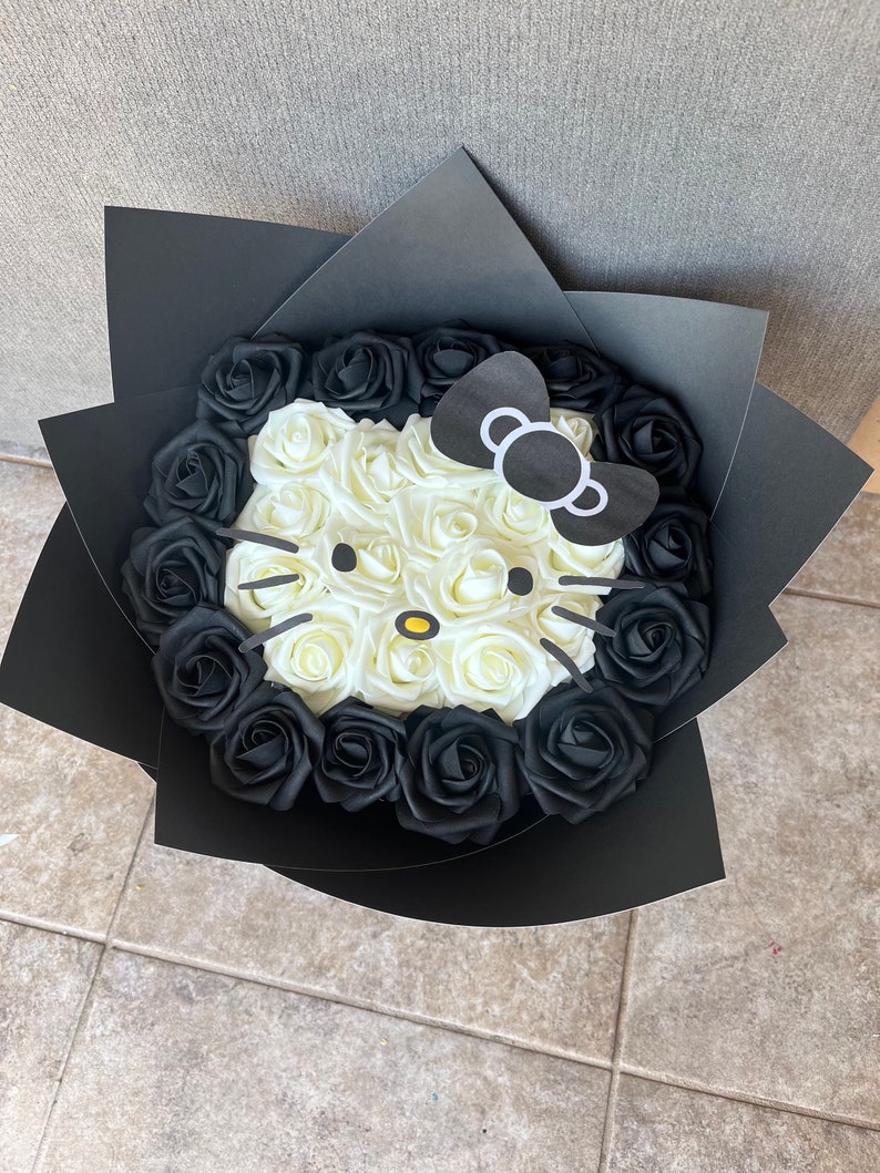 Hello Kitty Rose Bouquet - Etsy