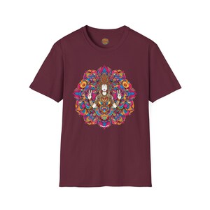 Frieden Bodhisattva T-Shirt, Zen Buddha Shirt, Meditation Tee, Achtsamkeit Kleidung, spirituelles Geschenk