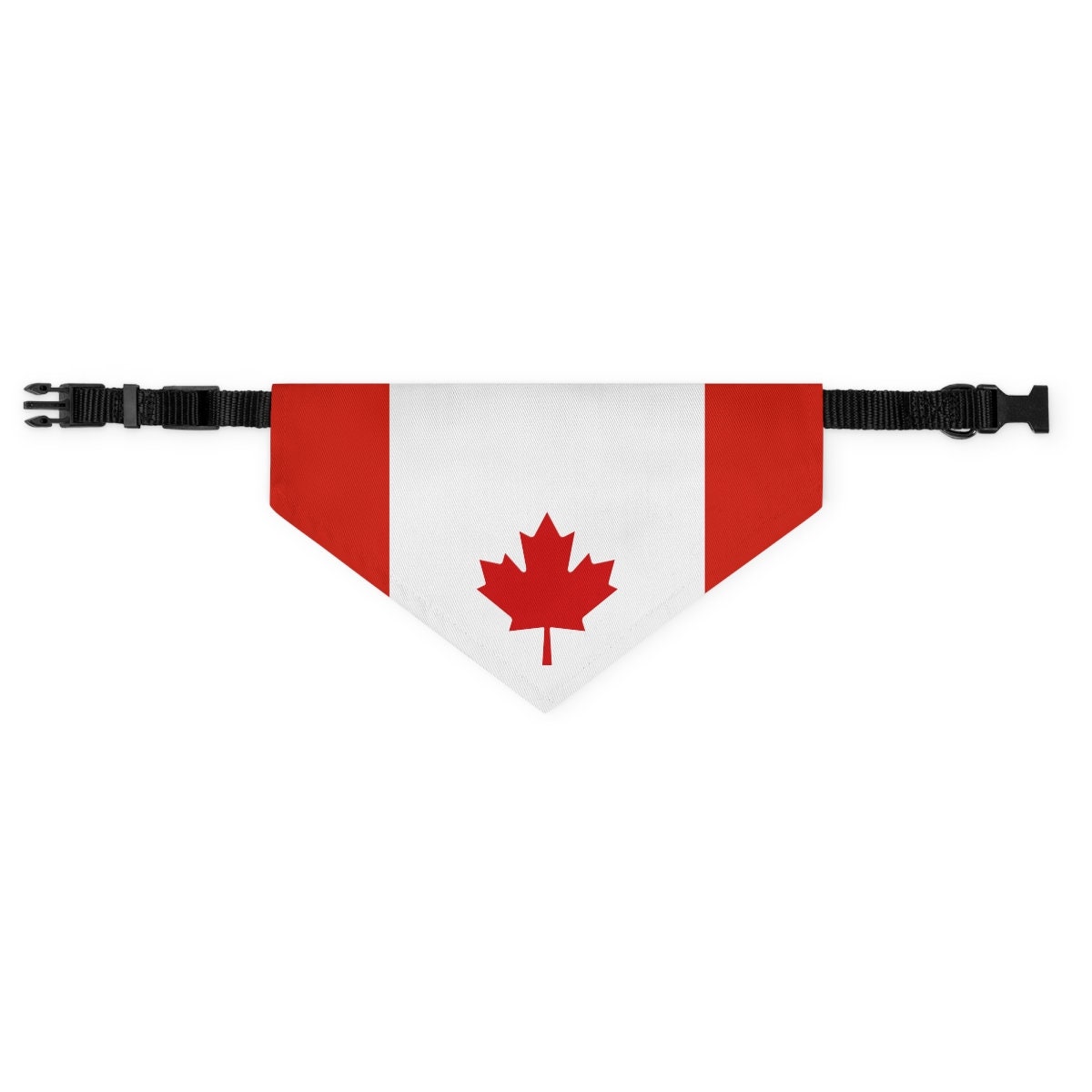 Canada Pet Bandana Collar Canadian Flag Pet Bandana Etsy