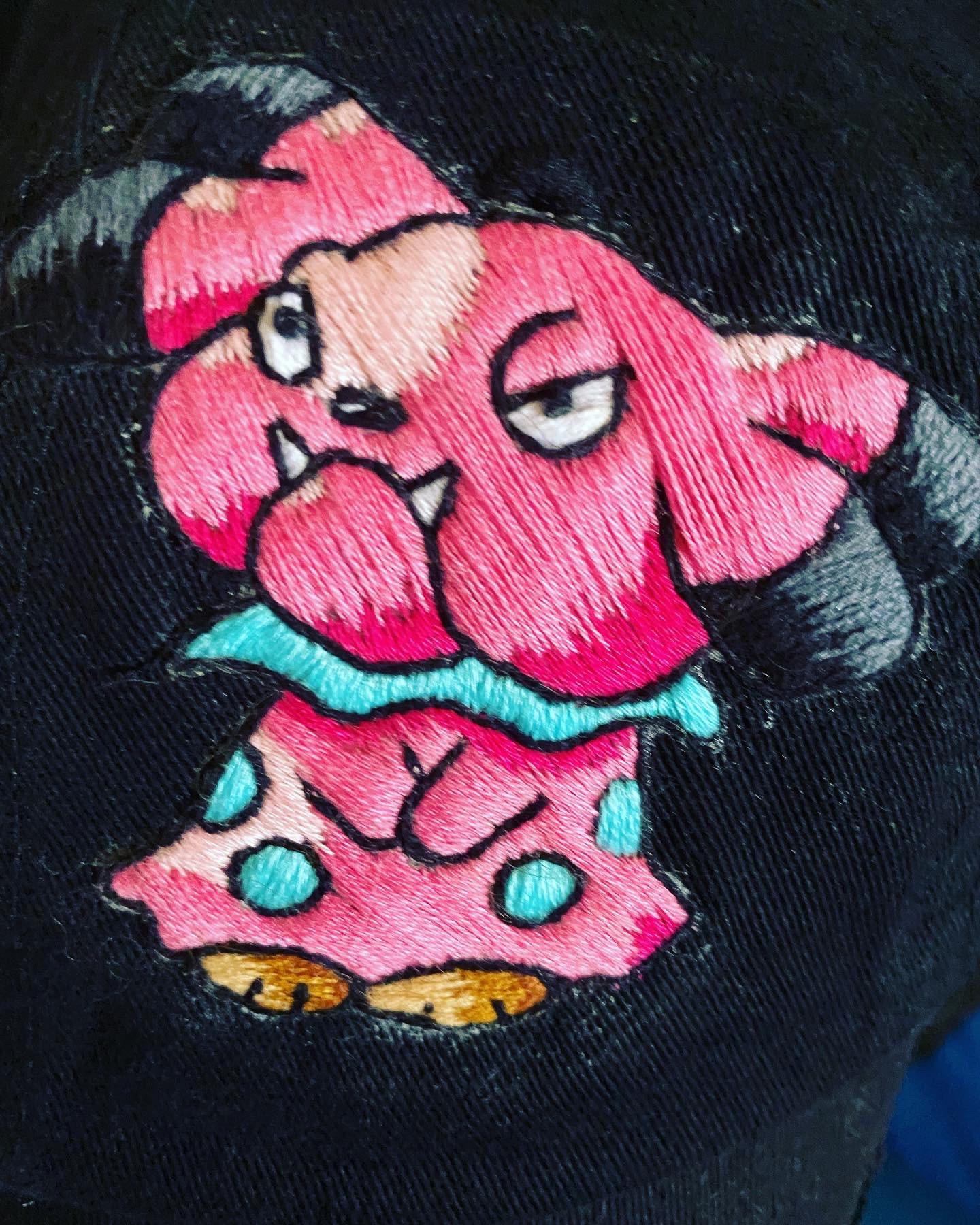 Embroidered Pokémon Hats Etsy