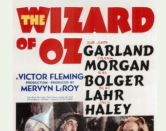 The Wizard of Oz Movie Poster: Iconic Film Art (Digital Download)