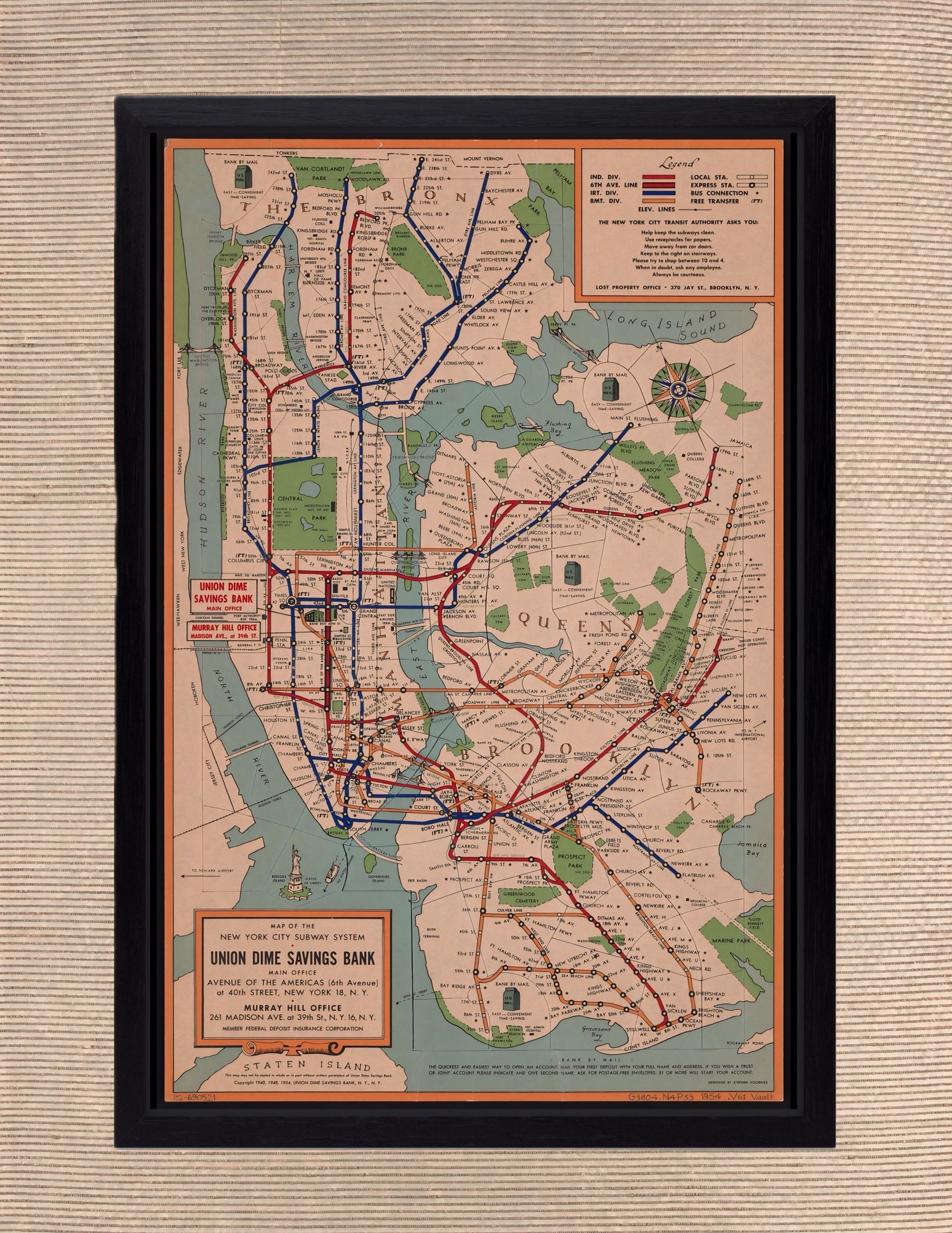 Nyc Subway Map Art