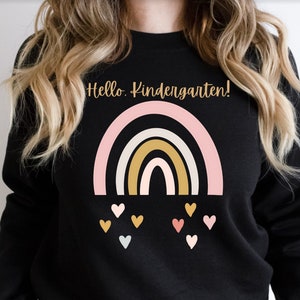 Hello Kindergarten Shirts | Teach Love Inspire Shirt | Back To School Shirt| 1st Grade Teacher Tee | Teacher Appreciation |1st day of school
