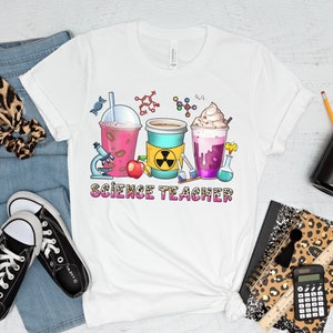 Science Teacher Shirt, Science Vibes Shirt, Stem Student Shirt, Science Teacher Gift, Trendy Teacher Shirt, Back To School Tee, Trendy Tee
