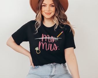 Teacher Engagement Gift, Engaged teacher, special education teacher shirt, Teacher Wedding Planning Shirt, Teacher Bride, Teacher Wedding