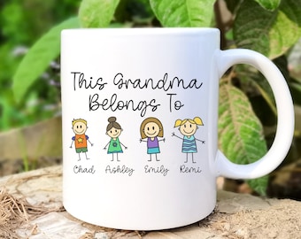 Grandma Gift, Grandma Mug, Mimi Mug, Grandma Pregnancy Announcement, Nana Mug, Nanny Mug, Valentines day gift, nana coffee mug wrap