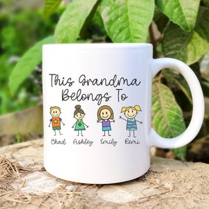 Oma Gift, Oma Mok, Mimi Mok, Oma Zwangerschap Aankondiging, Nana Mok, Nanny Mok, Valentijnsdag geschenk, Nana Koffiemok Wrap