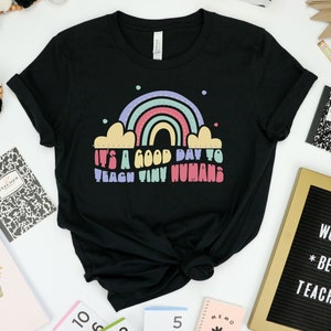 It Is A Good Day To Teach Tiny Humans, Pre K Teacher Shirt, Retro Teacher Shirt, Trendy Teacher Tee, Back To School Shirt, SPED Shirt