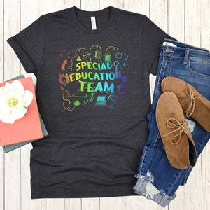 Inclusion Matters, Special Education Teacher Shirts, ABA, RBT, MTSS, Autism Awareness, Equality Shirt, Neurodiversity Shirt, Dyslexia Shirt image 6