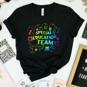 Inclusion Matters, Special Education Teacher Shirts, ABA, RBT, MTSS, Autism Awareness, Equality Shirt, Neurodiversity Shirt, Dyslexia Shirt image 2