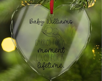 Miscarriage Ornament, Miscarriage Gift, Baby Loss Ornament, Sympathy Gift, Baby Angel Ornament, Infant Loss Ornament, Stillborn Ornament,