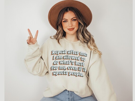 Anxiety Sweatshirt | Self Love Sweetshirt | Suicide Prevention | Suicide Awareness Shirt | Psychologist Shirt | Suicide Prevention Shirt