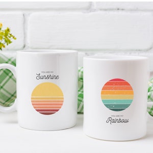 You are my Sunshine Gay Pride Druckbare Kunst LGBT Pride Art Minimalist Art Rainbow Art PDF Instant Download Jubiläum Paar Geschenk Zwilling SVG