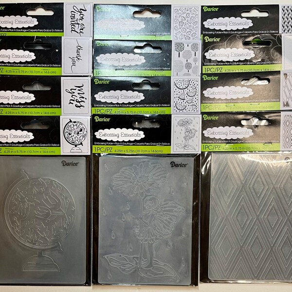 Embossing Folders Etsy