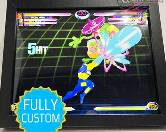 Marvel vs Capcom 2 Shadowbox Frame