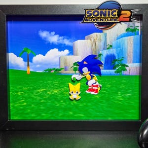 Sonic Adventure 2 Shadowbox Chao Garden