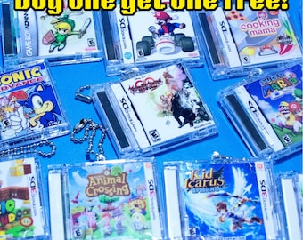 GBA, DS, 3DS Game Case - Acrylic Keychain