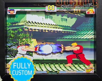Street Fighter 3 Third Strike Shadowbox Customizable
