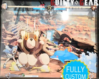 Guilty Gear Strive Shadowbox - Customizable Handmade