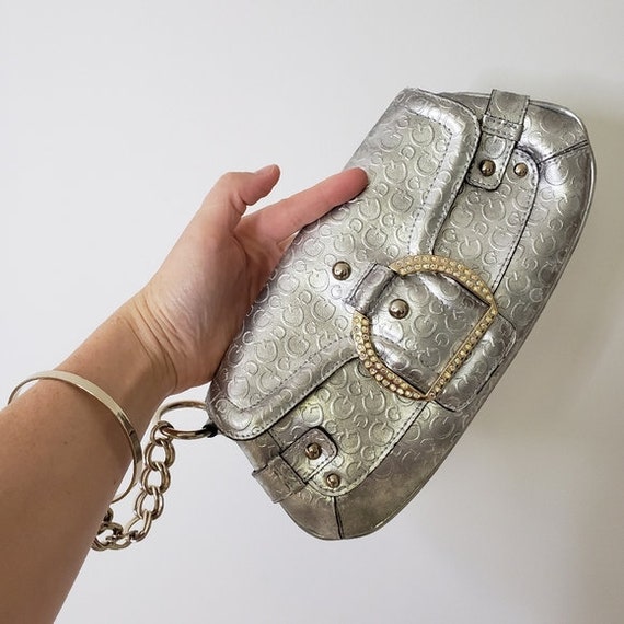 Guess wristlet clutch sale