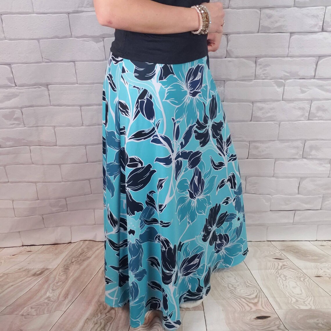 Dty Knit Maxi Skirt Modest Womens Clothing - Etsy