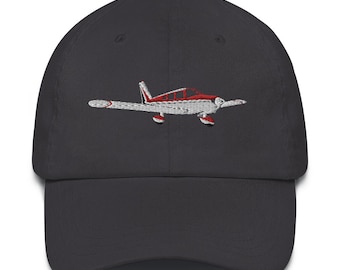 Customizable CHEROKEE N Number hat embroidered front and back / pilot hat / black - navy - stone - pink