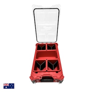 3-Way Bin Divider for 10cm x 10cm Compact Tray/Bin - Suitable for Milwaukee Compact Organiser