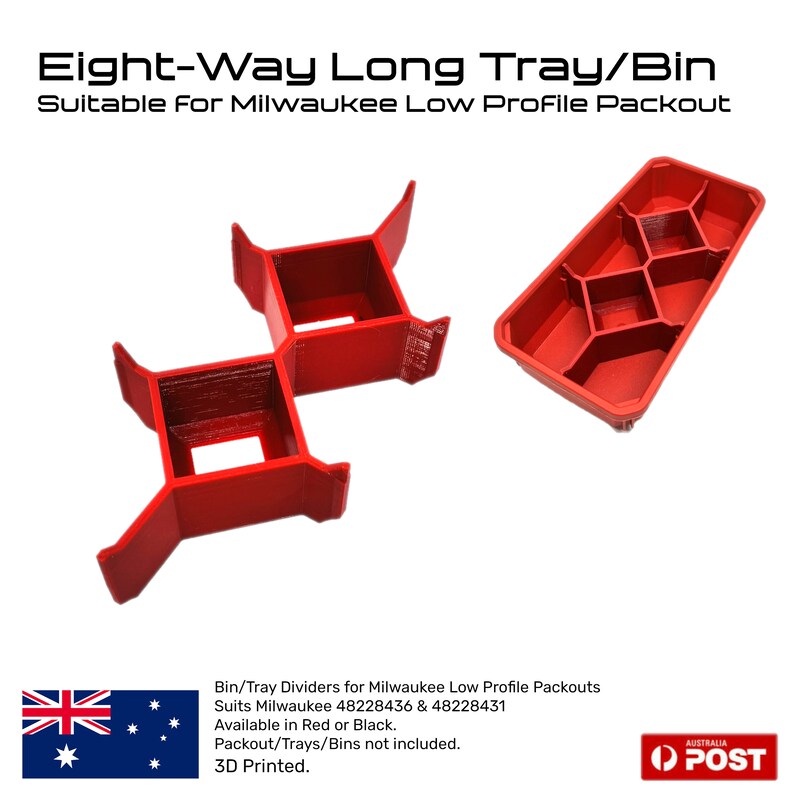Bin Dividers for Milwaukee Packout Low Profile Etsy Australia