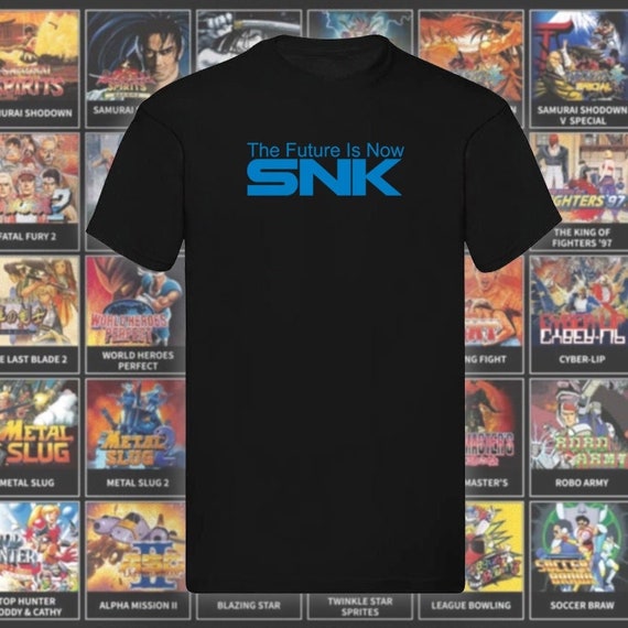 The Future Is Now SNK Unisex T Shirt - Neo Geo - Size: S M L XL XXL