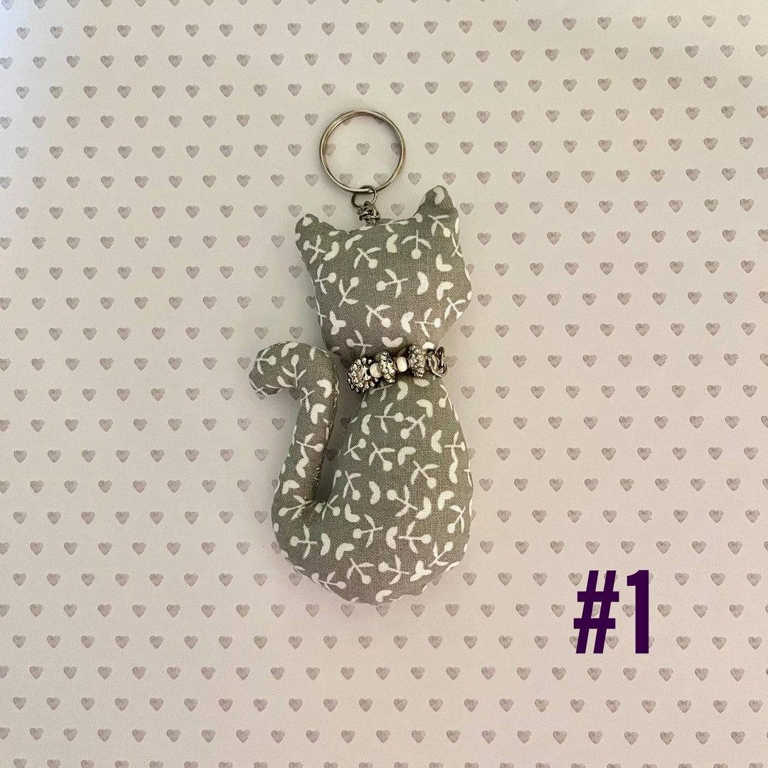 Kitty Cat Keychain Etsy