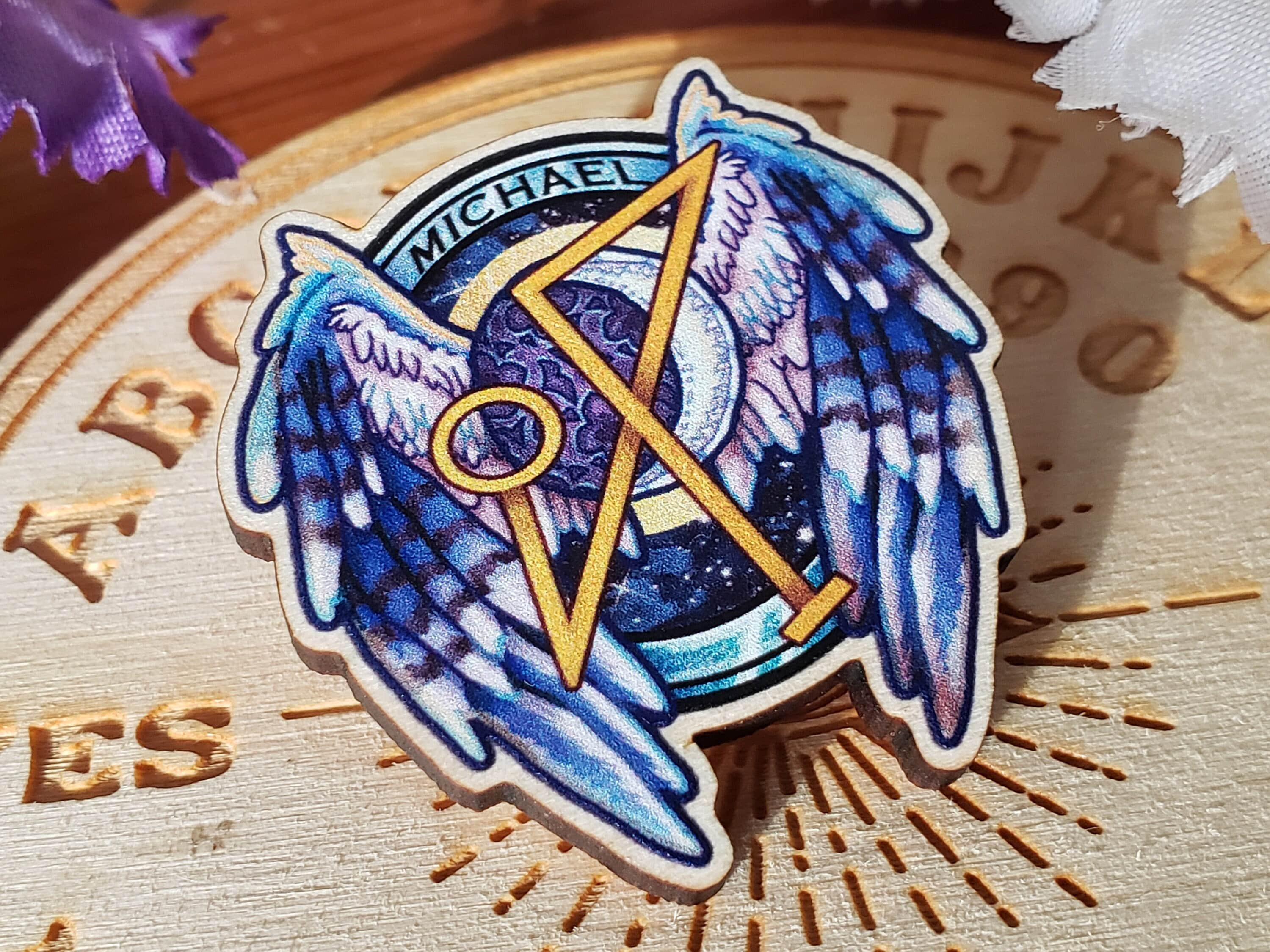 Technoblade 'Self Defense' Enamel Pin