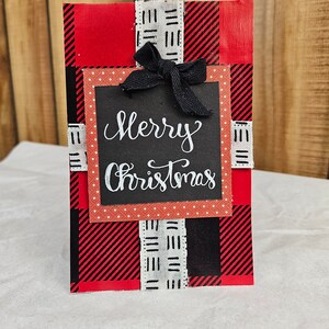 Kerstkaart - handgemaakt
