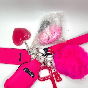 Safety keychain- multi purpose keychain- wristlet keychain- gadget keychain- multi function keychain- combination keychain- keychain