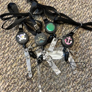 customized badge ID sea pass holder and lanyard