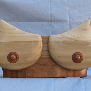 Boobie Box!  A custom hand made trinket box / decorative box / treasure box.