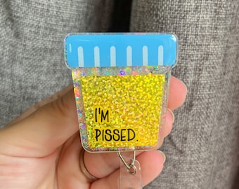 Specimen Cup Badge Reel - Urine Cup/ Urology