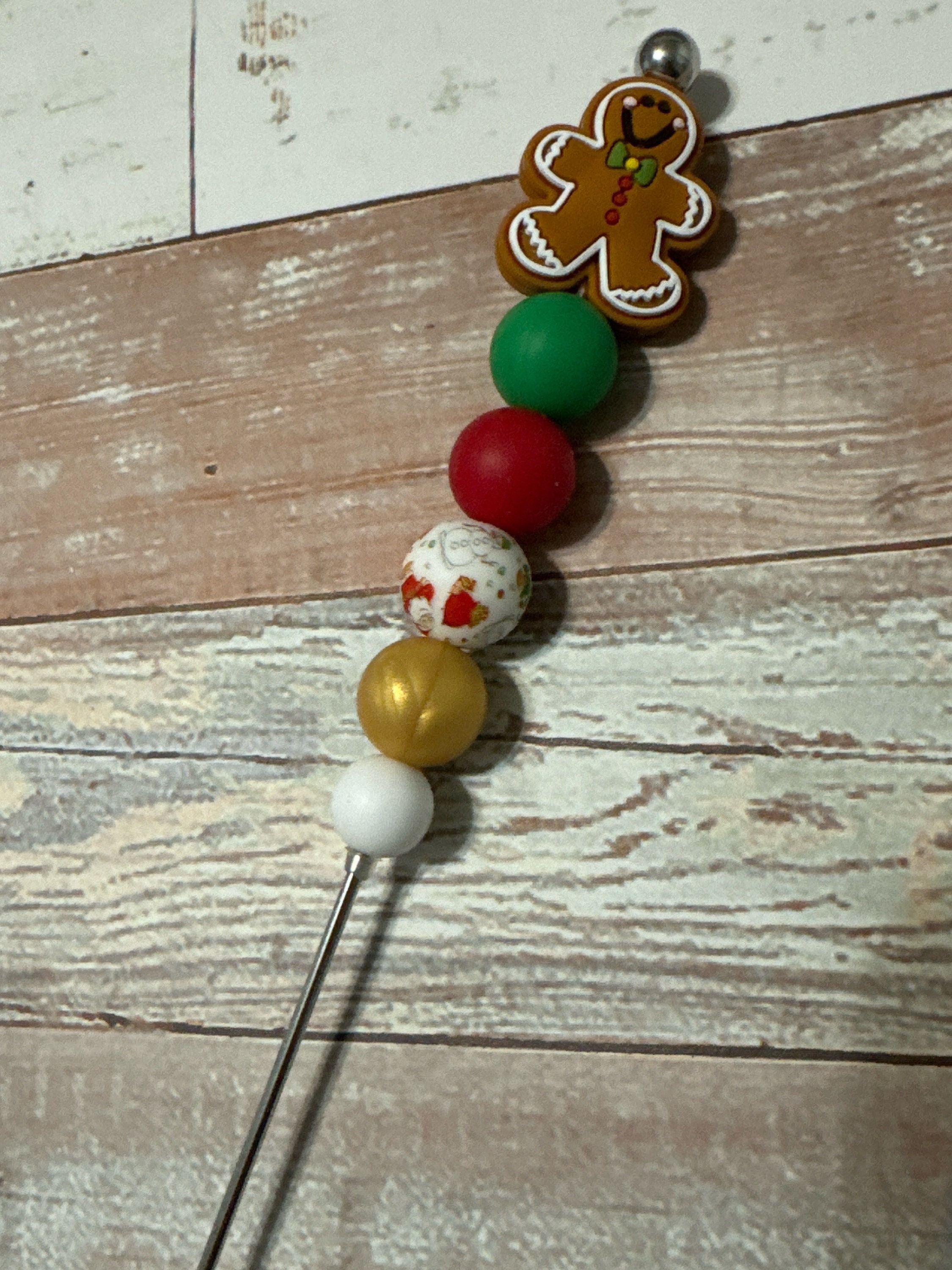Gingerbread Man Cookie Scribe, Dessert Scribes, Decorating Scribes, Beaded  Scribes, Clay Tools, Fondant Tools 
