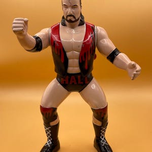 Vintage 1997 WCW Scott Hall Wrestling Action Figure