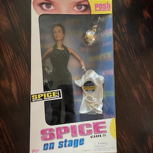 Vintage Spice Girls On Stage Victoria Posh Spice Doll 1998