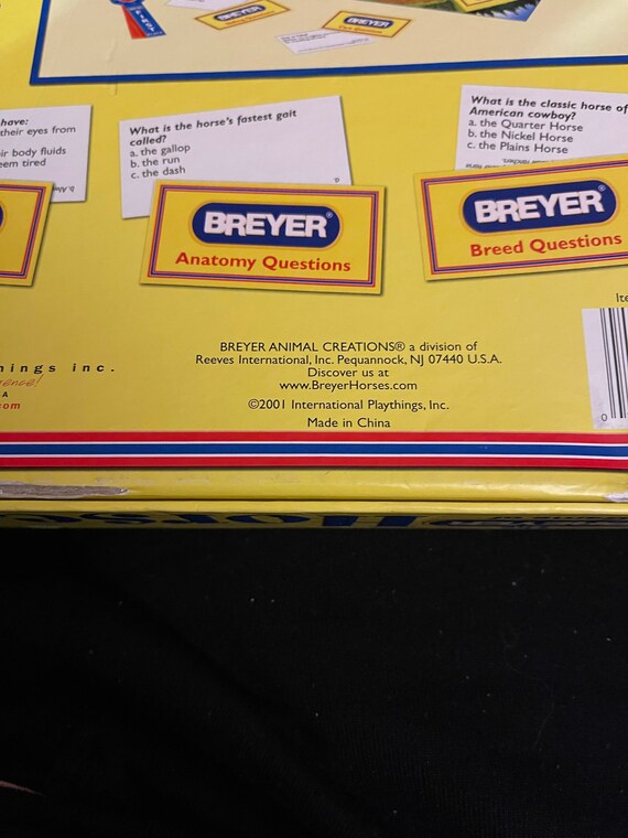 Games & Puzzles Toys & Games Board Games Vintage The Breyer Game of