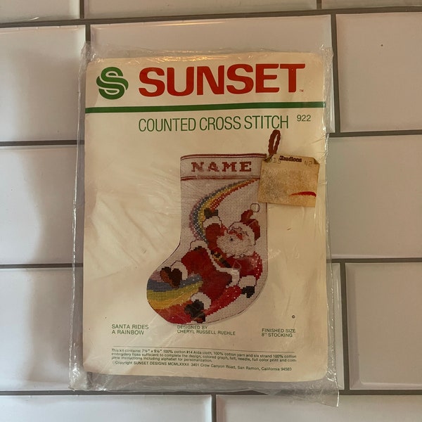 Needlepoint Christmas Stocking Kits Etsy