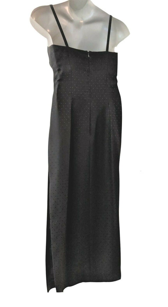 Liz Claiborne Vintage 1990's Black Evening Dress … - image 3