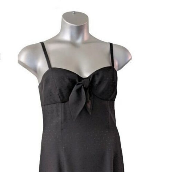 Liz Claiborne Vintage 1990's Black Evening Dress … - image 4