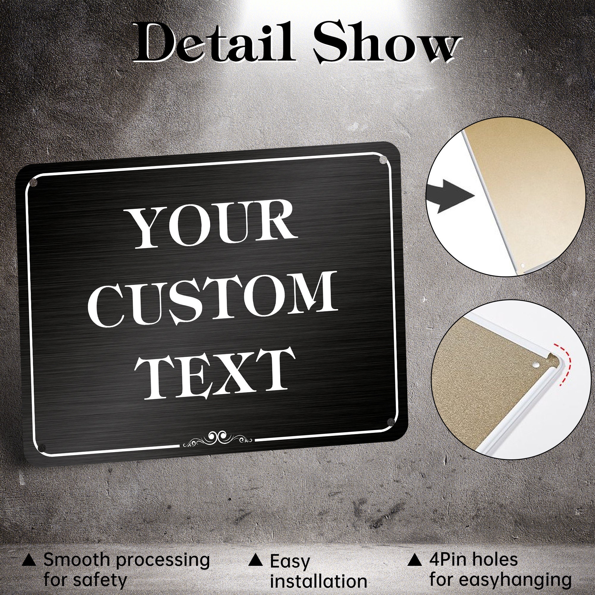 Custom Road Signs,custom Full-color Metal Sign,custom Metal Street Sign ...